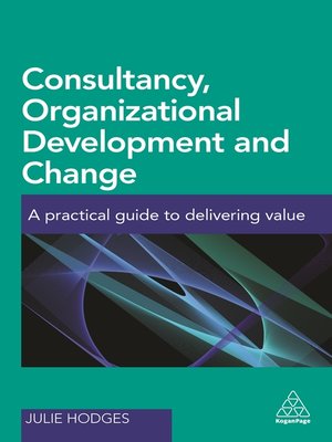 cover image of Consultancy, Organizational Development and Change